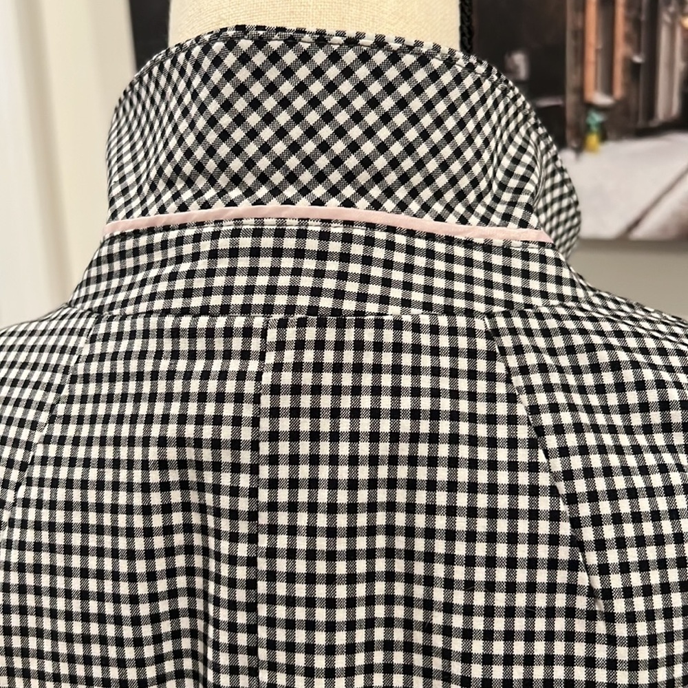 Talbots Gingham Patterned One Button Blazer - image 7